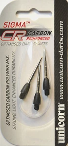 UNICORN SIGMA ZERO D CR CONVERSION STEEL TIP FINGER POINTS FOR SOFT TIP DARTS - Picture 1 of 2