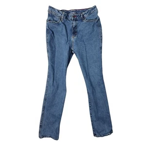 Wrangler Vintage Classic High Rise Straight Leg Jeans Blue Womens Size 30x31 - Picture 1 of 9