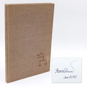 Roscoe Pound NEW PATHS OF THE LAW 1950 1st ED *SIGNED* - Picture 1 of 6