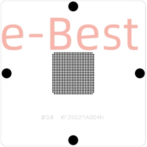 Plantilla de plantilla láser BGA672 de paso de 0,25 mm = 1,0 mm - Imagen 1 de 6