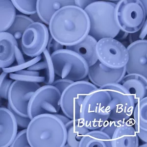 KAM Druckknöpfe B48 Periwinkle Größe 20/T5 Kunststoff Druckknöpfe ohne Nähen Knopf/Nähen/Verschlüsse - Bild 1 von 11