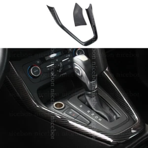 For ford Focus RS ST MK3 Carbon fiber color Gearshift Outer Panel Cover 2015+ - Bild 1 von 6