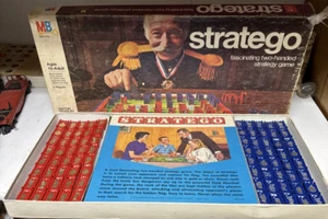 VTG 1970s Stratego Board Game Milton Bradley Complete USA Made 100% Complete - Picture 1 of 19