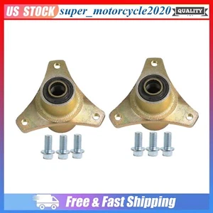 Kit de 2 piezas de 3 pernos de cubo de cojinete de pernos eje trasero cubo de rueda para Go Kart ATV Quad Buggy - Imagen 1 de 6