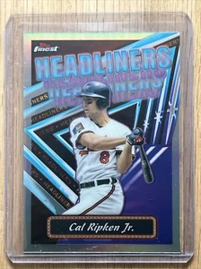 2023 Topps Finest #FH-12 Cal Ripken Jr. - Headliners - Baltimore Orioles - Picture 1 of 2