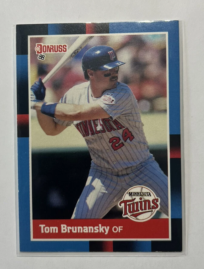1988 Donruss #245 TOM BRUNANSKY Minnesota Twins - Image 1 of 2