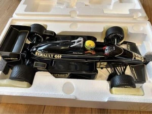 Rare F1 Lotus Renault 97T Ayrton Senna 1/12 Scale 1985 Portuguese GP Minichamps - Picture 1 of 9