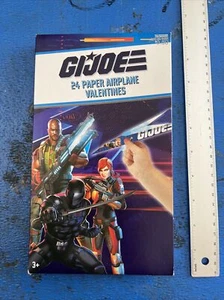 GI Joe 24 Paper Airplane Valentines - Picture 1 of 5