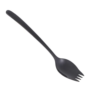 Creative 304 Stainless Steel Sporks Salad Noodles Heavy Duty Spoon Fork k - Picture 1 of 9