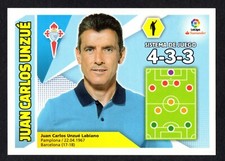 JUAN CARLOS UNZUE #12 CELTIC VIGO 2016-17 CHROME PANINI LEAGUE SANTAND ESTE 16/17
