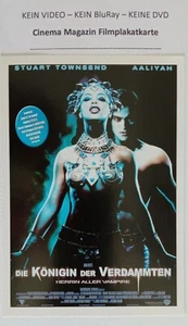 C14 Cinema Magazin Filmplakatkarte DIE KÖNIGIN DER VERDAMMTEN - Bild 1 von 2