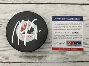 Marc Staal Signed Autographed Team Canada Hockey Puck PSA/DNA COA b - Picture 1 of 3