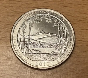USA: White Mountain National Forest Quarter 2013, New Hampshire, Mint P - Bild 1 von 2