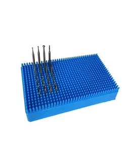 Proops Blue Plastic Burr Stand. J2483 - Picture 1 of 3