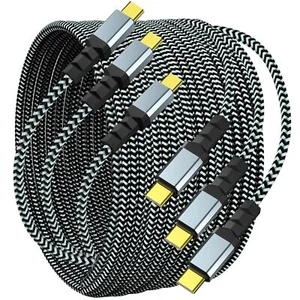 Eaedgrr 6ft USB-C Cable 60W, Fast Charge, MacBook/iPhone 15/iPad/Galaxy S21/S23 - Picture 1 of 6