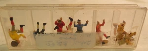 MINIFIGURE NUOVE CON SCATOLA ORIGINALI PREISER PEOPLE GERMANY SCALA 1/90 SCALA HO - Foto 1 di 2