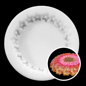 Small FRANGIPANI Edge Coaster Silicone Mold AU - Picture 1 of 4