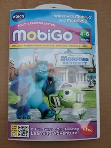 Vtech MobiGo/Mobigo2 Disney Pixar Monsters University Game New Ages 4 - 6 Years - Picture 1 of 1