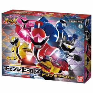 NEW Bandai Avataro Sentai Donbrothers Change Heroes Don Brothers Set from Japan - Picture 1 of 9