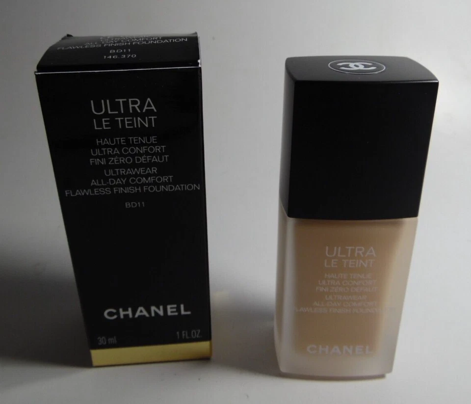 CHANEL ULTRA LE TEINT ULTRAWEAR FLAWLESS FINISH FOUNDATION BD11 1 oz