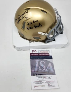 Michael Floyd Signed Autographed Notre Dame Fighting Irish Mini Helmet Yard JSA - Picture 1 of 2