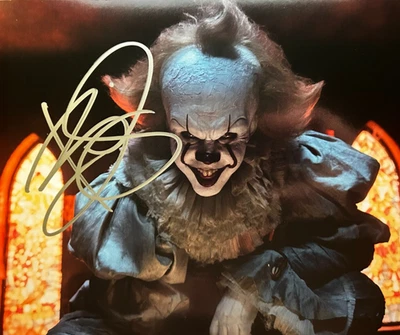 比尔·斯卡斯加德签名 8x10 英寸便士 (IT) 正品原版亲笔签名带真品证书 — 第 1/4 张图片