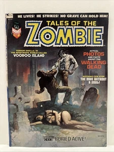 Tales Of The Zombie #2 1973 VG Marvel Monsters Group Comic Book Magazine - Picture 1 of 2
