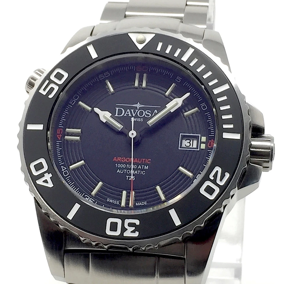 Davosa (like new & unworn) Argonautic Lumis Tritium Full-Set 161.509.60 - Bild 1 von 4