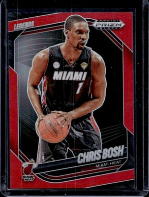 Prizm Black Chris Bosh Legends Red Prizm #296/299 Heat 2024-25 Foto 1 de 2