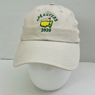 Gorra ajustable Masters Augusta National Golf 2020 caqui Foto 1 de 4