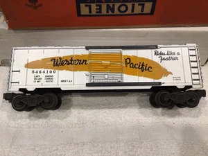 Lionel Postwar #6464-100 Western Pacific Boxcar E+ Appears Unrun Poor Box c.54 - Picture 1 of 10