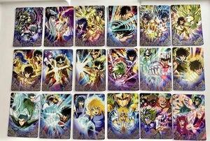 Saint Seiya Trading Card Komplettsatz 18 Karten Rare Foil Edition Limitiert - Bild 1 von 6