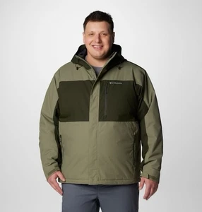 Columbia Men's Tipton PeakIII Insulated Jacket in green big and tall size 4X NEW - Picture 1 of 8