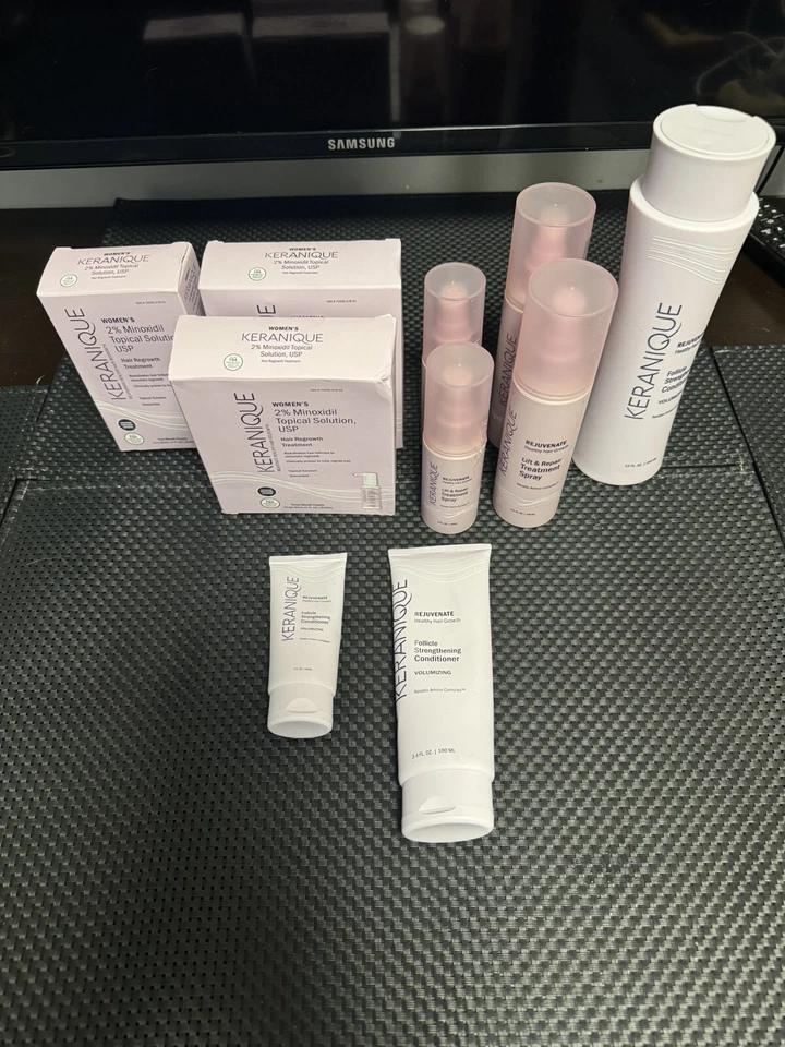 Lote de 10 Sistema de Regeneración del Cabello Keranique, Nuevo Foto 1 de 4