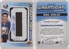 2018 Sp Game Used Draft Day Marks Rookies /35 Michael Dal Colle Rookie Auto Rc