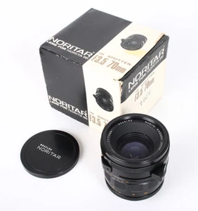 70MM 70/3.5 NORITAR PARA NORITA 66 (ALGO DE POLVO) + CAJA, ENFOQUE RÍGIDO/217921 - Imagen 1 de 2