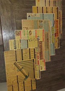 6 carteles de Chevrolet Super Service de colección años 50 hechos anuncio impreso letrero de General Motors - Imagen 1 de 24