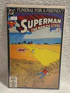 7 Vintage SUPERMAN DC Comics - Funeral For a Friend issues, Excellent Condition! - Picture 1 of 7