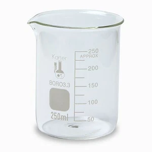 Karter Scientific, 250 ml Low Form Graduated Glass Beaker - Picture 1 of 1