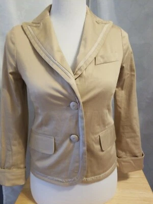 Chaqueta Blazer Marc By Marc Jacobs Tostada Mujer Talla 0 Foto 1 de 4