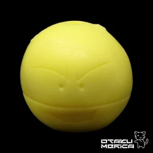 Bandai 1999 Pokemon Electrode (Yellow) - Vintage Keshigomu 0.5in - Picture 1 of 3