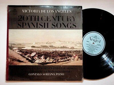1962 Victoria De Los Angeles 20th Century Spanish Songs Vinyl LP Record VG+ — 第 1/4 张图片