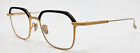 Masunaga par Kenzo Takada Hadar or mat avec haut noir 49-20 lunettes neuves dans leur boîte