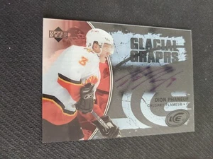 2005-06 UPPER DECK UD ICE DION PHANEUF GG-DP GLACIAL GRAPHS AUTO AUTOGRAPH - Picture 1 of 2