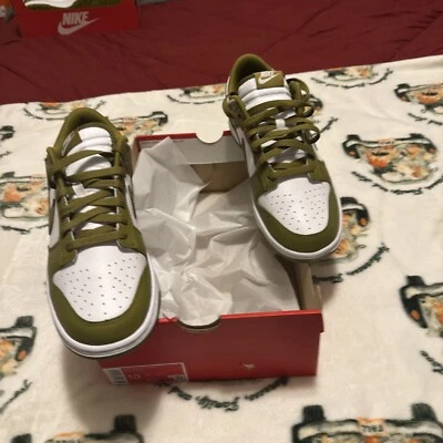 Novo na caixa sem tampa Nike Dunk Low retrô tamanho 12.5, 13 - Imagem 1 de 4