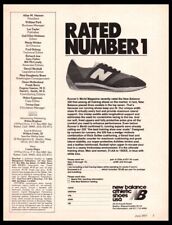 1977 New Balance Athletic Shoes-Vintage ORIGINAL Print ad/mini poster-1970's