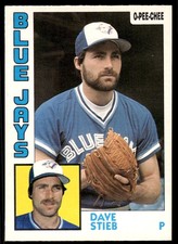 1984 O-Pee-Chee Dave Stieb Toronto Blue Jays #134
