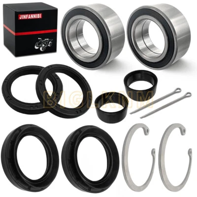 Front Wheel Bearings & Seals Kit for Honda Rincon 680 TRX680FA/FGA 2006-2023 Foto 1 de 4
