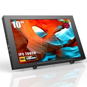 10inch Portable HDMI Touch Screen PC Monitor Mini IPS Computer PC Second Display - Picture 1 of 10
