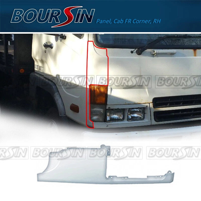 Panel lateral esquinero para Mitsubishi Fuso FK200 FM260 FK61F FM61F FM64F 05-07 RH Foto 1 de 1